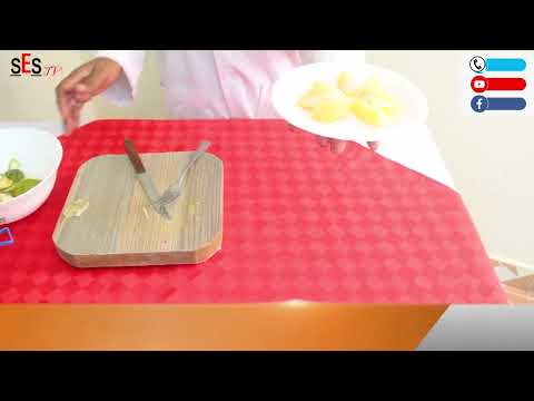 Food and  Beverage knowledge on preparation of an orange.