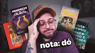 Me prometeram livros 5 estrelas, eu li e QUEBREI A CARA!