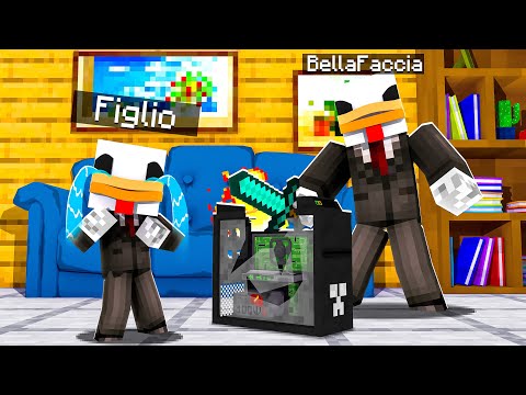HO ROTTO IL COMPUTER DI MIO FIGLIO SU MINECRAFT
