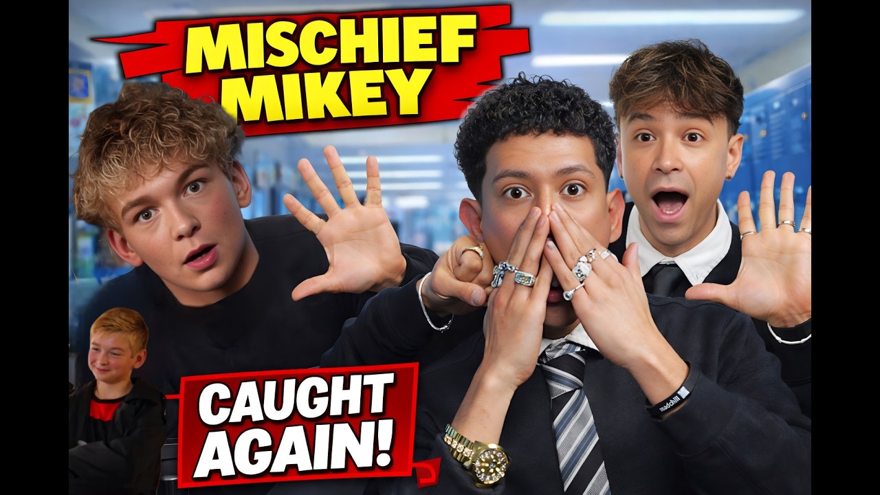 Mischief Mikey … oops he did it again !!