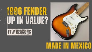 Video thumbnail for 1996 Made In Mexico Stratocaster - Up In Value? by S.H. GuitarWorks