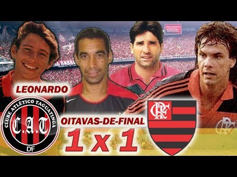 [ Em HD ] Taguatinga 1 x 1 Flamengo * Oitavas de Final * Copa do Brasil 1990