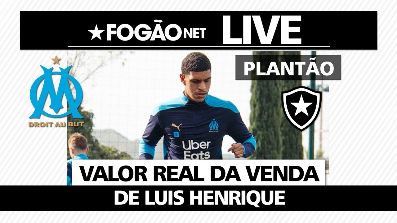 LIVE | Entenda valores da transferência de Luis Henrique, do Botafogo para o Olympique de Marselha