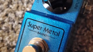 Video thumbnail for Review & Demo: Ibanez Super Metal Mini effects pedal!! How heavy can we get?!?! by Beers N Gears