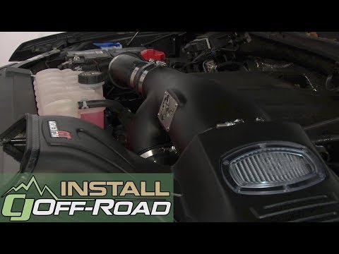 F-150 Raptor aFe Cold Air Intake System Momentum GT With Pro Dry S Filter 2017 Installation