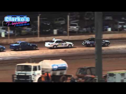 Street Stocks - Heat 3 - Australian Title - Kalgoorlie Speedway - 28.02.15