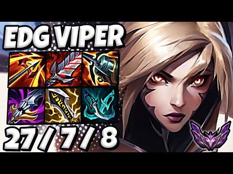 Kaisa vs Sivir ADC [ EDG Viper ] Patch 12.19 Ranked Master NA ✅