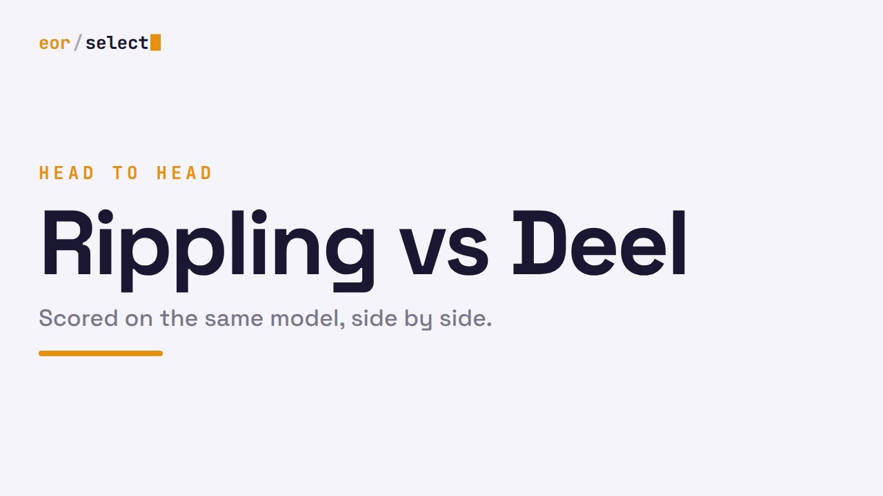 Deel vs Rippling, compared on video