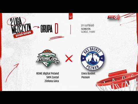 REWE digital Poland SKM Zastal Zielona Góra - Enea Basket Poznań (2 LM)