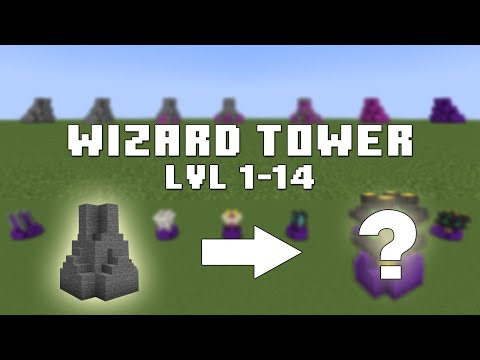 🔮 Ultimate Wizard Tower Build in Minecraft 1.20! 💎