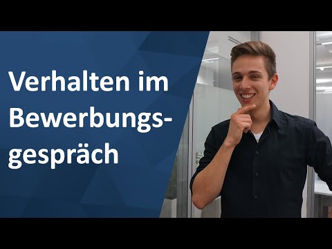Das richtige Verhalten im Bewerbungsgespräch - 8 Tipps vom Experten