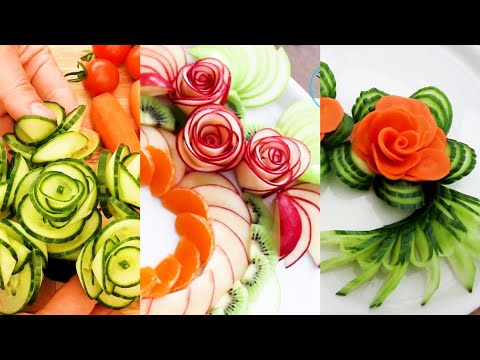 [1 HOUR] Super Salad Decoration Ideas - Creative Food Art Ideas