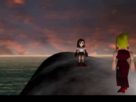 Final Fantasy VII - Tifa vs Scarlet "The Slap Off" - YouTube