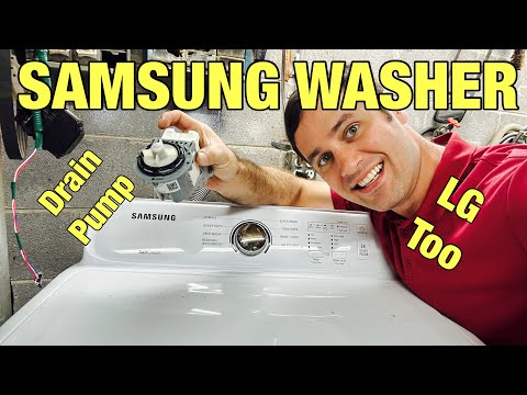 Why This Samsung Washer Won’t Drain or Spin | Quick Easy Drain Pump Fix | WA45N3050AW/A4 | LG bonus