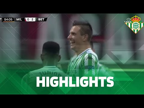 Resumen del AC Milan-Real Betis (1-2)