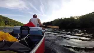 preview picture of video 'Delaware River Canoeing'