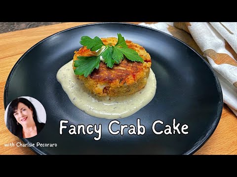 Fancy Crab Cakes - very easy to make!