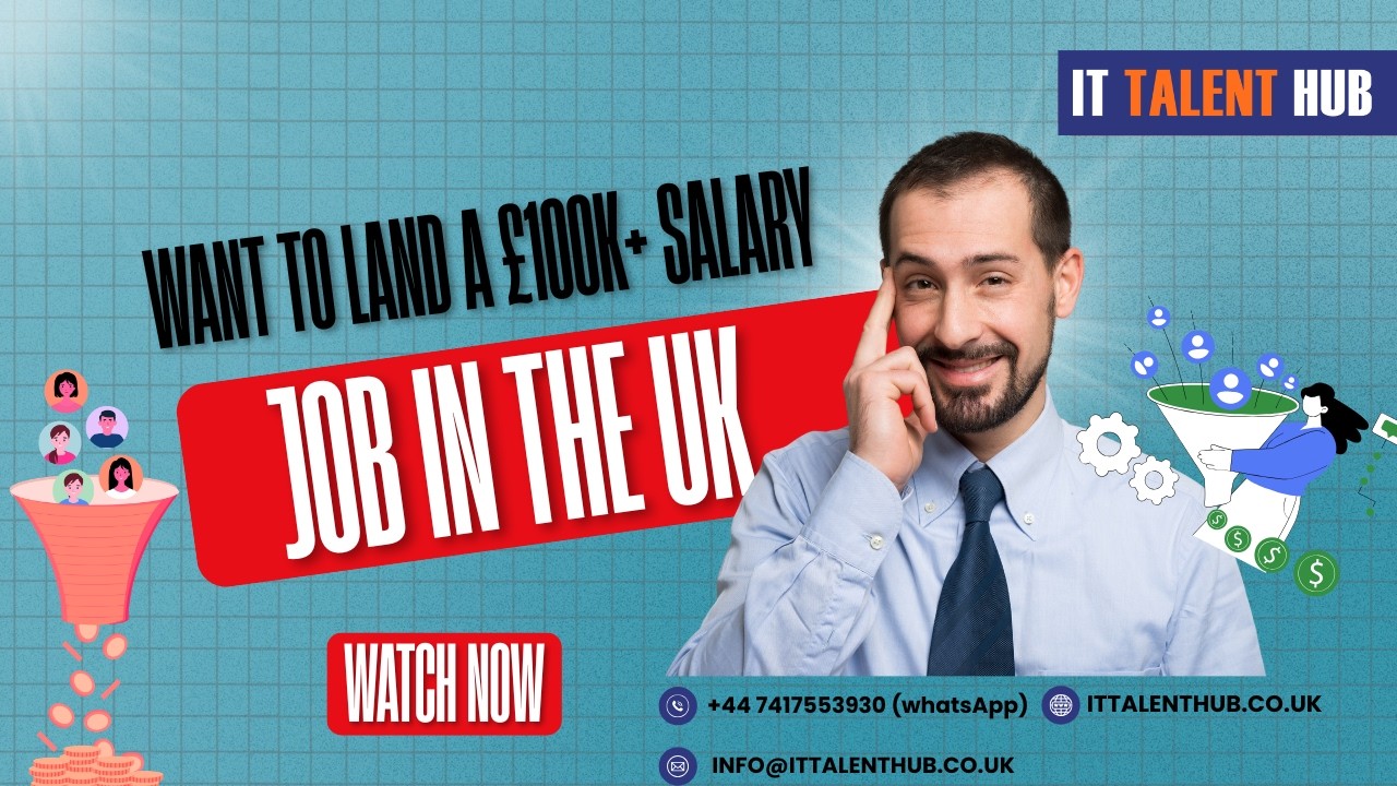 IT Talent Hub - Want to land a £100K+ salary job in the UK building AI agents for MNC
