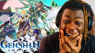 First Time Reacting to Version 3.1 "King Deshret and the Three Magi" Trailer | Genshin Impact