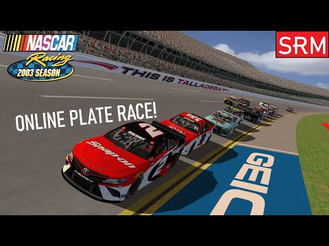 NR2003 ONLINE IN 2020: TALLADEGA RACE HIGHLIGHTS (INCAR LEAGUE)