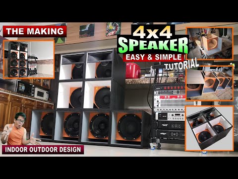 6000watts DIY 8 SPEAKER Box SET UP - [ Solve Na Ako Dito ] LongThrow INDOOR OUTDOOR use | Aleks On