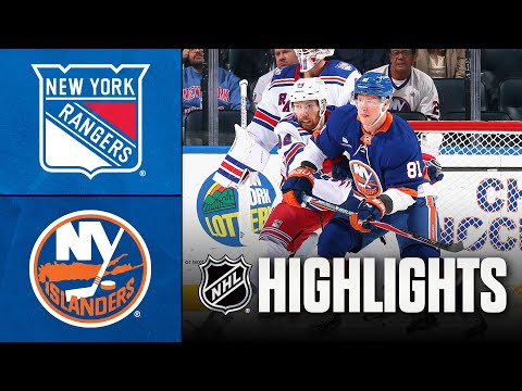 Rangers vs. Islanders | NHL Highlights | January 28, 2026