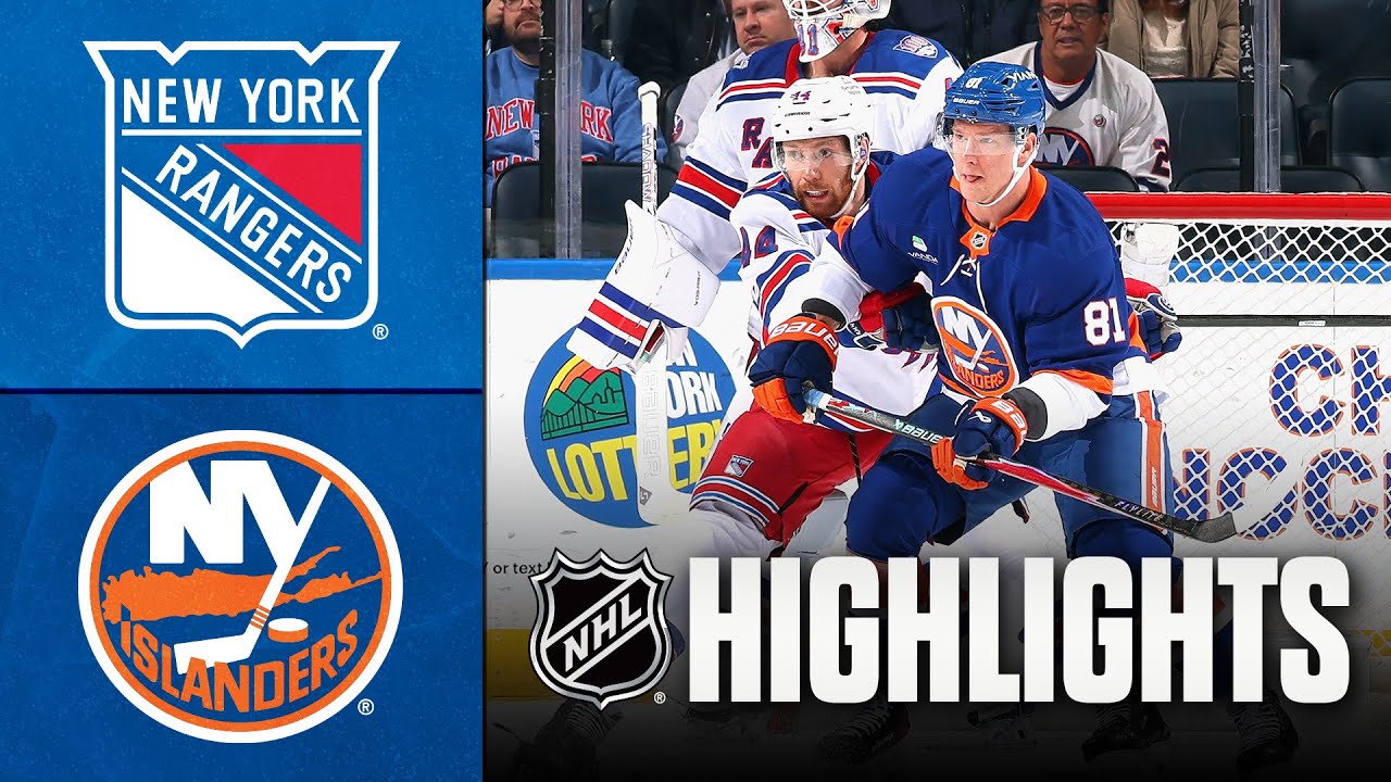 1월30일 레인저스 아일랜더스 NHL 하이라이트