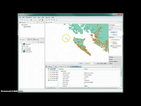 uDig howtos - query data in uDig