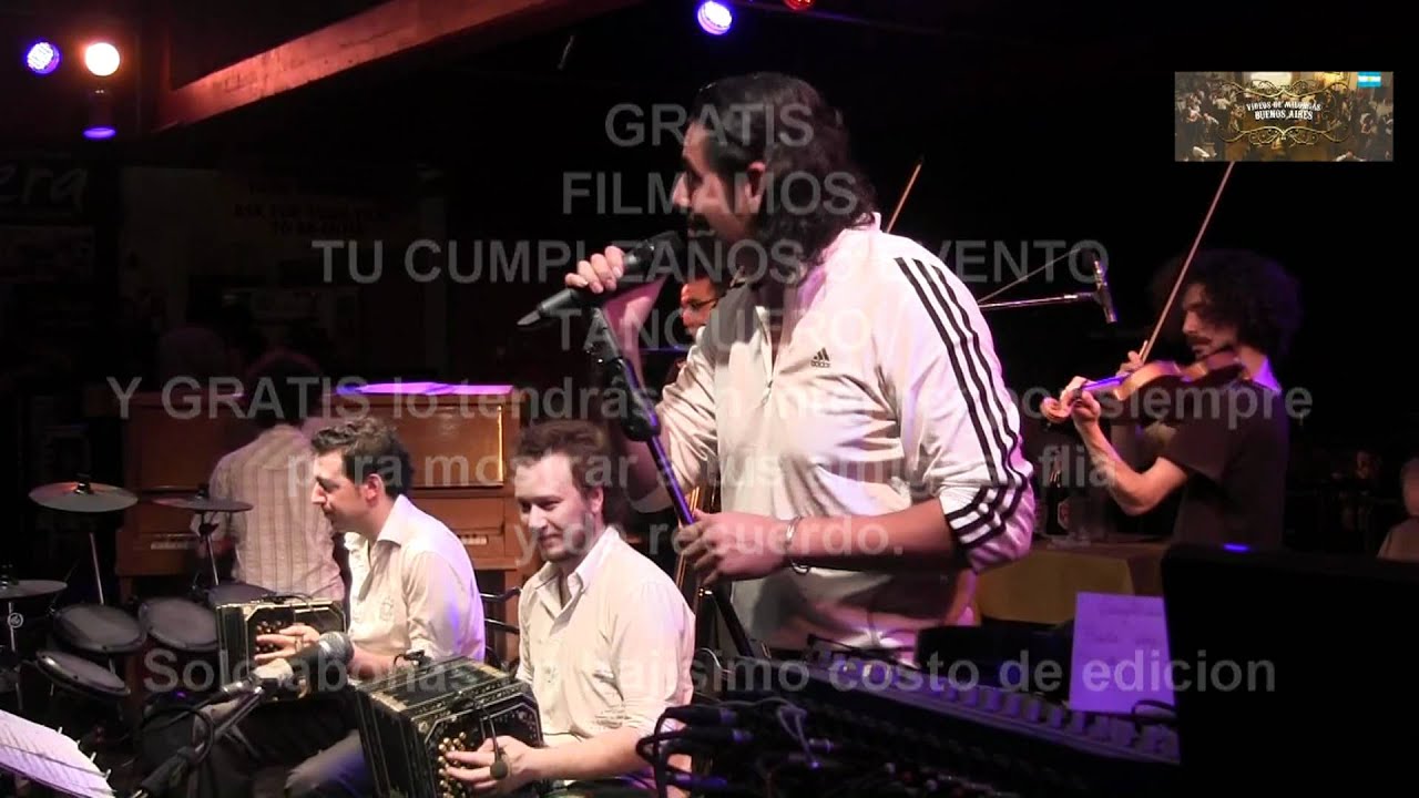 Sexteto Milonguero y Horacio Godoy en LA VIRUTA.