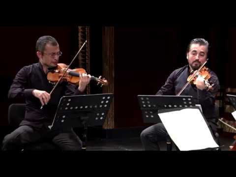 Borusan Quartet Live - Felix Mendelssohn String Quintet No.2 Op.87 III.Adagio e lento / 4K
