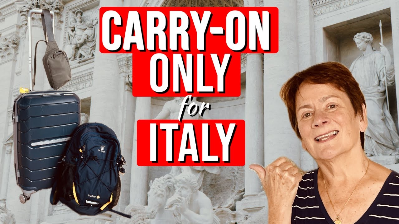 Packing Carry-On Only for Italy in Fall 2024 (Minimalist 4-week Capsule Wardrobe)