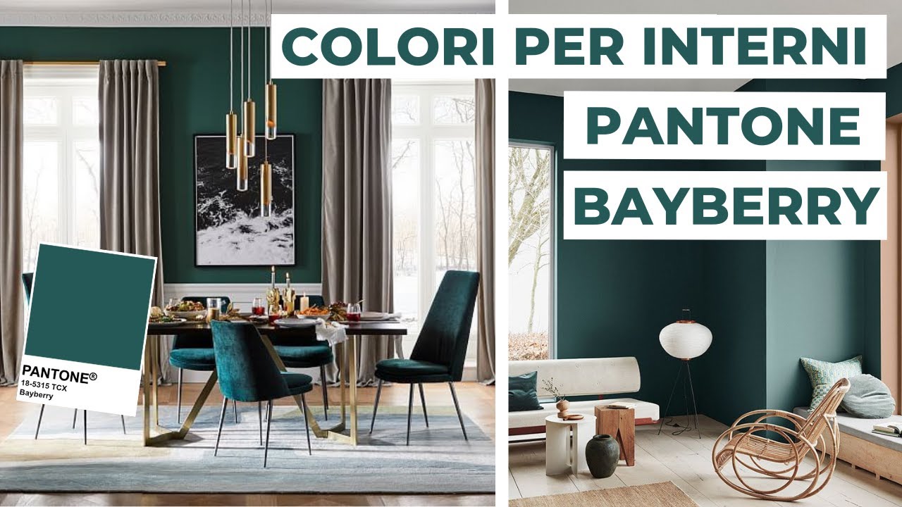 Colori per Pareti: come abbinare Pantone 2020 “Bayberry” | Analisi Colore #9