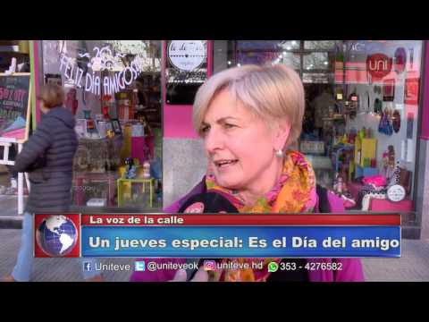 La voz de la calle: Día de la amigo