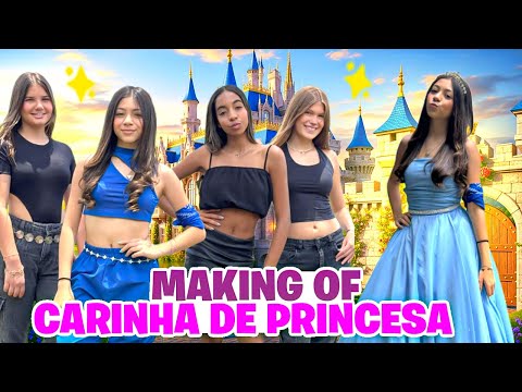 BEHIND THE SCENES OF MY MUSIC VIDEO *Princess Face*