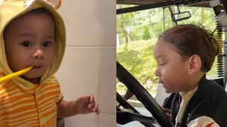 Download lagu LIVE TETEH LESHIA WITH BROTHER L THIS AFTERNOON, TETEH IS BRUSHING HER TEETH WHILE ACCOMPANYING B... mp3