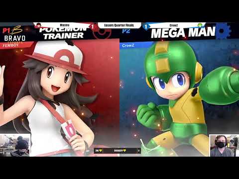 Saturday Smashdiac 1 [SSBU Tournament] - Mastro (PT) vs. CrowZ (Mega Man) Losers Quarters