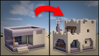 Minecraft: How To Remodel A Desert Village Blacksmith