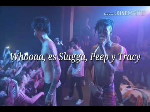 Lil peep ft. Lil Tracy & Slug christ - pain(lyrics español)