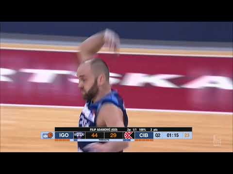 What an assist by Sava Lešić! (Igokea - Cibona, 28.12.2018)