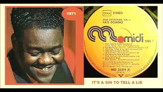 Fats Domino - It&#39;s a Sin to Tell a Lie &#39;Vinyl&#39;