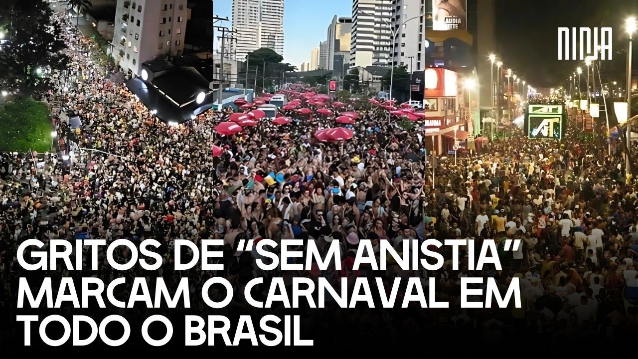 🔥Carnaval Sem Anistia!🔥Compilado de multidões gritando pela condenação e prisão de Bolsonaro🔥