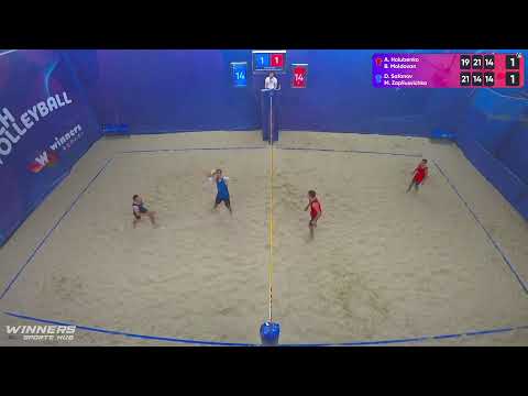 03:25 A. Holubenko / B. Moldovan - D. Safonov / M. Zapliusvichka 05.08.2022|Winners Beach Volleyball