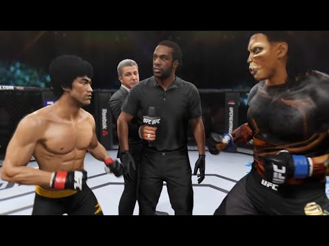 Bruce Lee vs. Gothic Executioner - EA Sports UFC 2 - Dragon Fights 🔥🐲