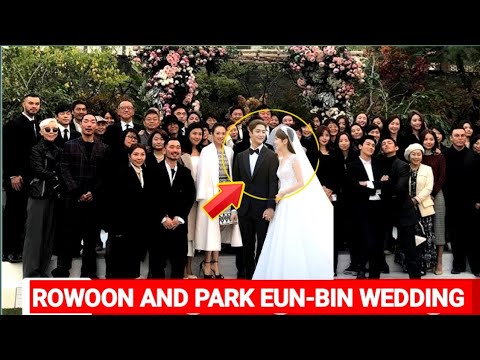 Rowoon Surprise as Korea actors attend His Wedding, Rowoon and Park Eun-bin OFFICIAL WEDDING.