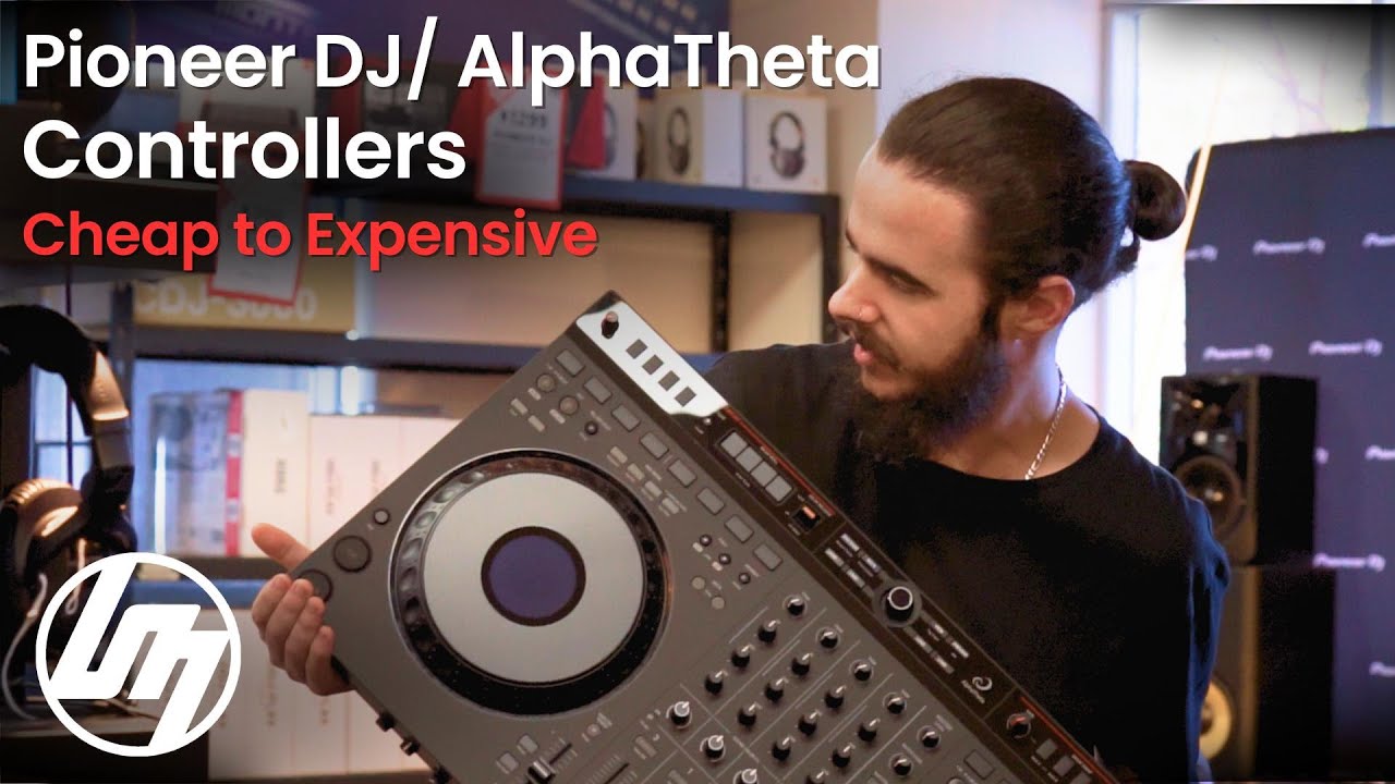 AlphaTheta DDJ-GRV6 4-Channel DJ Controller
