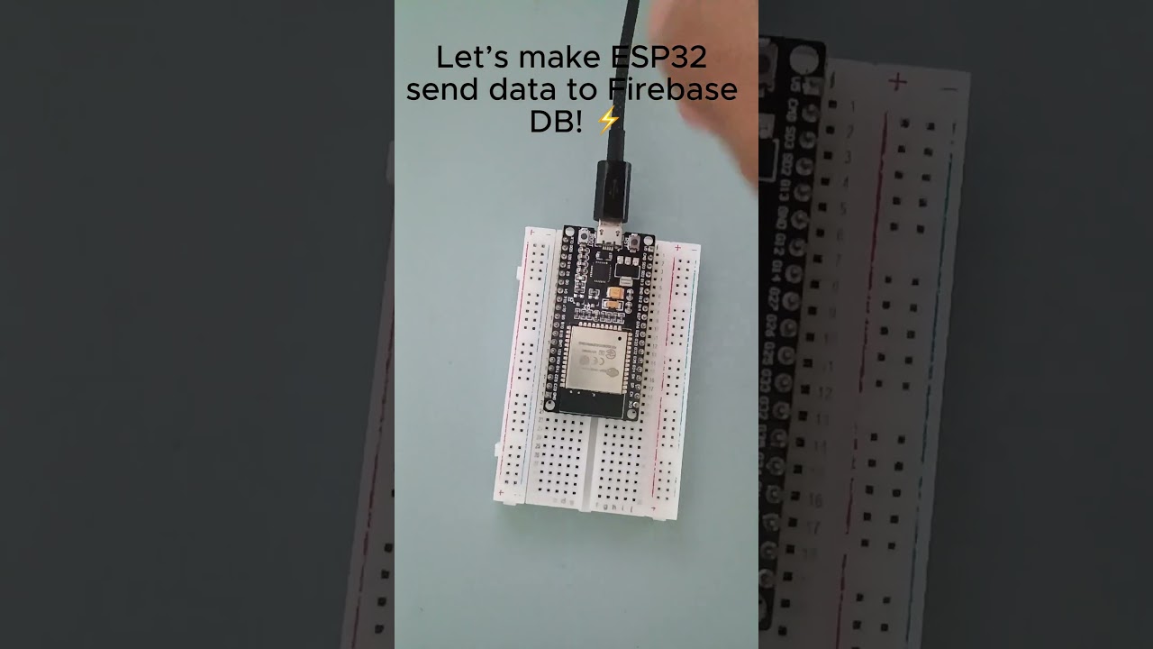 ESP32 Sending Data to Firebase Realtime Database | IoT Tutorial
