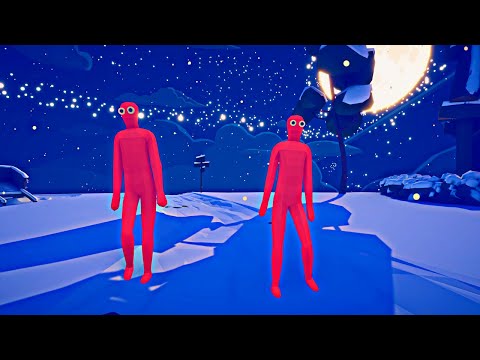 Random Unit + Random Weapon VS Present Elf + Every Unit + Mods | TABS