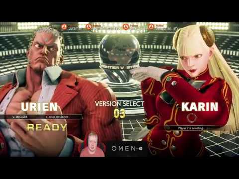 GingerV1k1ng(Urien) Vs Kilzyou(Karin)