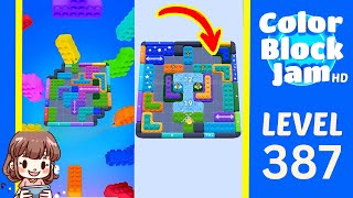 Solution du Niveau 387 de Color Block Jam