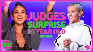 Judges SHOCK 10 Year Old Boy With SURPRISE AUDITION...Watch What Happens Next 🤯 BGT 2024